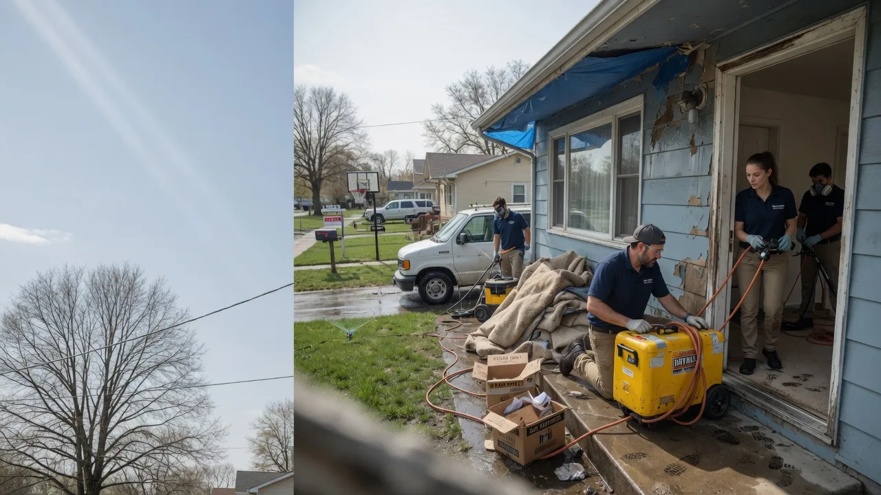 Basement Flood Cleanup in Salineville, OH near me